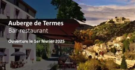 Bar restaurant à Termes dans l'Aude